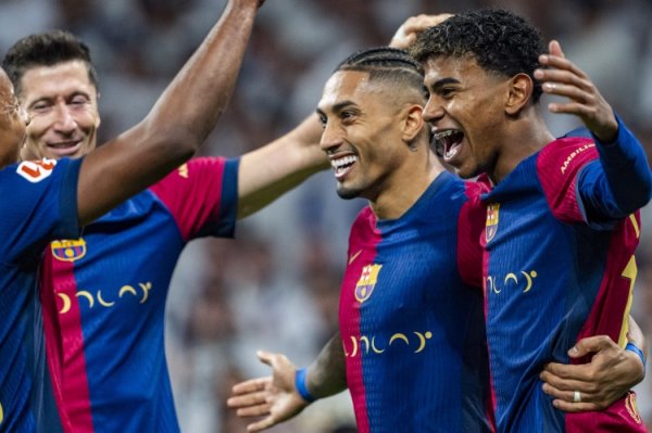 Barcelona s strongest trident! AS: Yamal, Lewandowski and Rafinha are expected to start at the same time in this round of La Liga